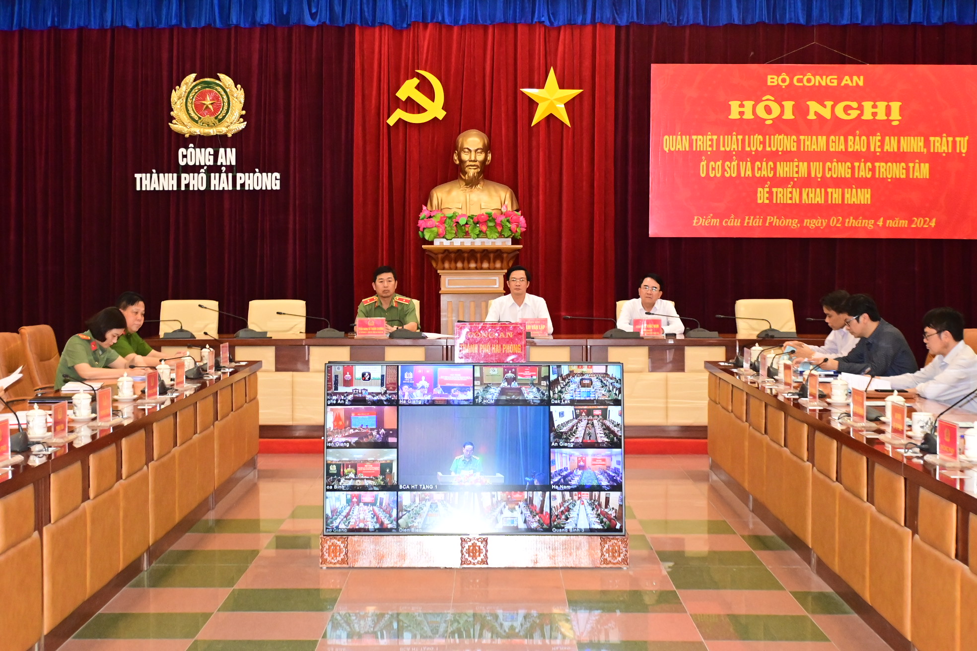 Bộ Công an quán triệt Luật Lực lượng tham gia bảo vệ an ninh, trật tự ở cơ sở